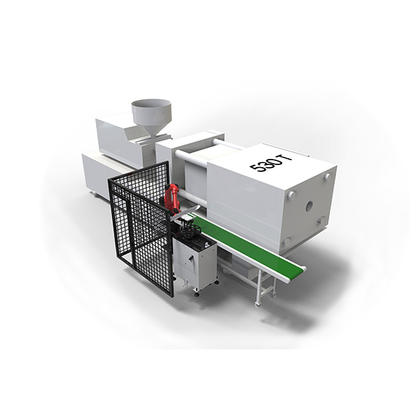 机器人注塑机镶嵌取件方案